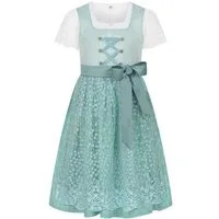 Nübler Dirndl Kinderdirndl Gundi in Aqua von Nübler - Rocklänge knielang
