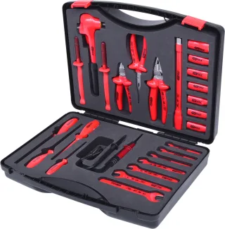 KS Tools Werkzeugsatz mit isolierten Werkzeugen, 26-tlg - 117.1840