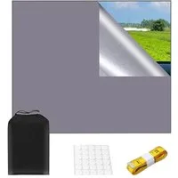 Verdunklungsrollo Ohne Bohren 420D Oxford, Fenster Verdunkelung, Tragbare Reise, Diwzbyn, Verdunkelungsrollo, 100% Verdunklungsstoff, Dachfenster Sonnenschutz