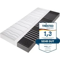 Komfortschaummatratze Dream Flex idealer Liegekomfort, wie im Luxus-Hotel, 7 Liegezonen, Beco, 18 cm hoch, Allergiker geeignet, bis 60° C waschbar, 100 Tage Probeschlafen