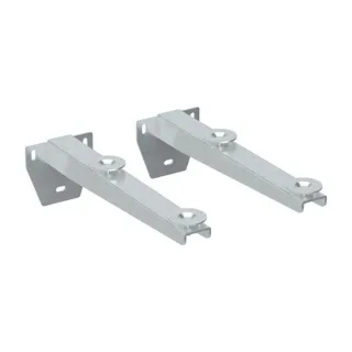 Geberit Publica Montagewinkel-Set 500250000 36 cm, mit Stellfußablagen, 2 Stück