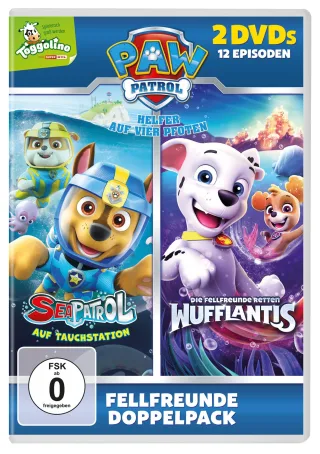 Paw Patrol - Sea Patrol & Die Fellfreunde retten Wufflantis (DVD)