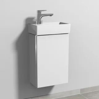 Sanipa 3way Waschtischunterbau zu Villeroy & Boch Avento Waschtisch mit 1 Tür, Weiß-Soft BR62743