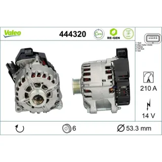 Valeo Startergenerator Citroen DS Fiat Opel Peugeot Toyota 2,0