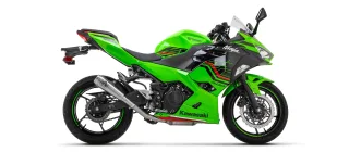 Sport Auspuff Arrow Pro-Race Edelstahl Kawasaki Ninja 400 / Z 400 Bj.2018-2024 EURO-4/EURO-5 +ABE