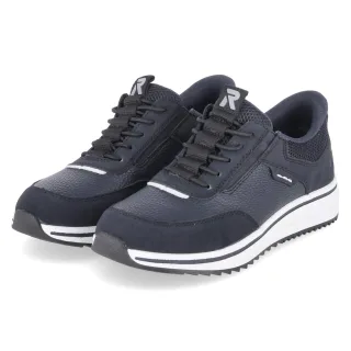 Rieker Slip-On-Sneaker  Blau - Gr. 36 -  Textil