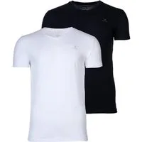 Gant T-Shirt Herren T-Shirt 2er Pack Baumwolle (Packung, 2er Pack)