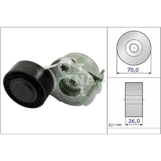 INA Spannarm f?r Keilrippenriemen Audi Porsche VW 3,0 534047010