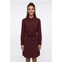 Vero Moda Midikleid VMESME LS CALF SHIRT DRESS WVN GA Sommerkleid