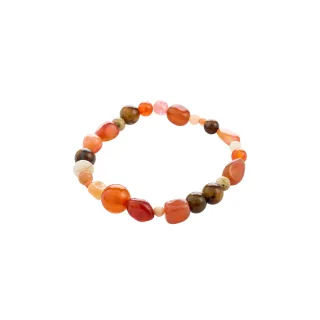 pilgrim - Armband - Iris braun/orange - Gr. - OS