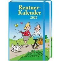 HEYE Taschenkalender Rentner Kalenderbuch A6 2027