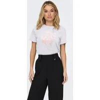 ONLY Kurzarmshirt ONLKITA LIFE REG S/S MIX TOP CS JRS EX. Baumwolle, regular fit