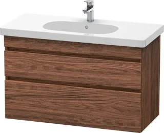 Duravit DuraStyle Waschtischunterbau wandhängend Nussbaum dunkel Matt 1000x453x610 mm - DS648502121 DS648502121