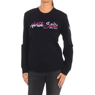 Langärmeliges Sweatshirt mit Rundhalsausschnitt 9024250 women