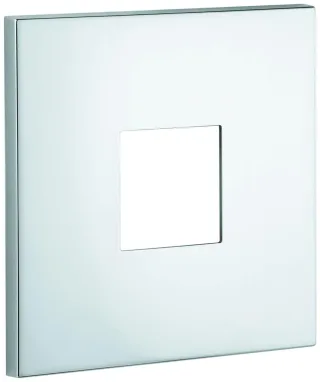 GROHE Rosette 48430 eckig für EHM-Fertigmontagesets chrom, 48430000 48430000