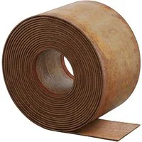 relaxdays Rasenkante Rasenkante Rost, 10 m