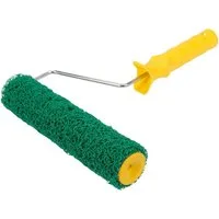 TRIZERATOP Farbwalze Rolle für Gipsputz mit Griff (Rolle für Gipsputz mit Griff)