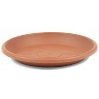 Testrut Blumentopfuntersetzer Blumentopf Untersetzer terracotta robust für saubere Außenbereiche, 1-tlg.