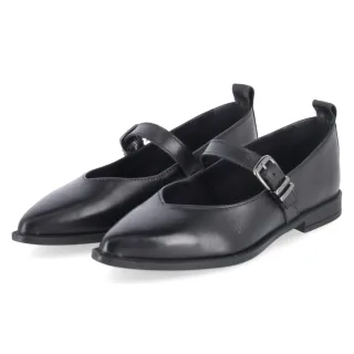 Tamaris Spangenballerinas - Gr. 36 - Schwarz - Glattleder