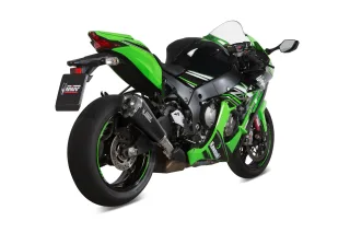 Sport Auspuff MIVV Delta Race Carbon Kawasaki ZX-10 R/RR/SE Ninja Bj.2016-2024 EURO3/4/5 /+ABE