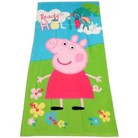 Jerry Fabrics Badetuch Peppa Pig Handtuch Badetuch Saunatuch Wutz 70x140 cm, Baumwolle, Frottee (1-St)