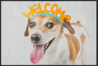 Fussmatte Hund 5089 | Größe: 60 cm x 45 cm