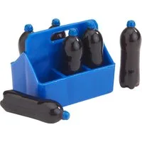 VBS Dekofigur VBS Miniatur Flaschenkiste, 6 Flschen