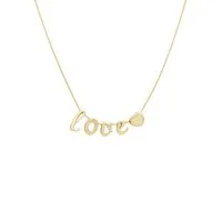 Amor Kette mit Anhänger Love/Herz