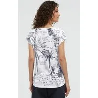 SOCCX Rundhalsshirt mit U-Boot-Ausschnitt