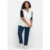 Sieh an! Fleeceweste Fleece-Weste Länge ca. 70 cm