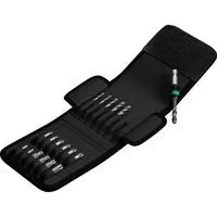 848/851/867/19 Metallspiralbohrer- & Bit-Satz schwarz, 1/4", 19-teilig