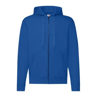 Fruit of the Loom - "Classic" Kapuzenpullover, Mit Reißverschluss für Herren (Königsblau)