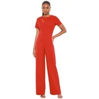 LIPSY Jumpsuit Lipsy Jumpsuit mit kurzen Ärmeln, Kurzgröße (1-tlg)