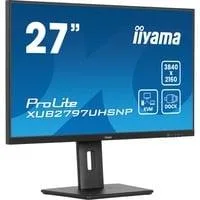 Prolite XUB2797UHSNP-B1, LED-Monitor 68.5 cm (27 Zoll), schwarz (matt), 4K UHD, IPS, USB-C-Dock, KVM-Switch, RJ45