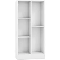 KOMFOTTEU Bücherregal, 3 Ebenen Würfelregal mit 10 Fächern