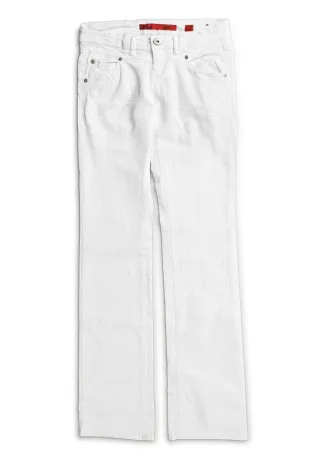 qs - Stretchjeans weiß - Gr. - 36.3