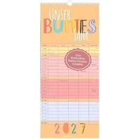 Wandkalender Familienplaner Unser buntes Jahr 2027