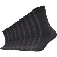 Camano Socken comfort (9 Paar) mit verstärktem Fersen- und Zehenbereich