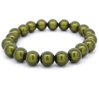 Impala Armband Perlenarmband Wonder aus 10mm Perlen, verschiedene Farben, Damenarmband bunt