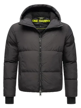 Stone Harbour Herren Steppjacke Tayroos mit Fleecefutter & 2-Wege-Reißverschluss
