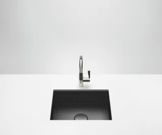 Dornbracht Einzelbecken SERIENNEUTRAL Schwarz matt 38550002,38550002-71 38550002-71