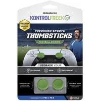 KontrolFreek Precision Sports Thumbsticks - Football Edition , Analog-Stick grün/schwarz, 2 Stück, für Playstation 5/4 Controller