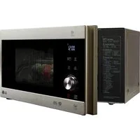LG Mikrowelle MH 6565 CPS, Grill, 25 l, Smart Inverter Technologie, echte Glasfront