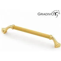 Gradivo Möbelgriff Schrankgriff Bügelgriff 314 - Gold, 96 mm