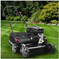 BRAST Benzin-Vertikutierer / Lüfter 4,5kW (6,12PS), 4-Takt Motor 212ccm, 45 cm Arbeitsbreite, TÜV geprüft, 50L Fangkorb