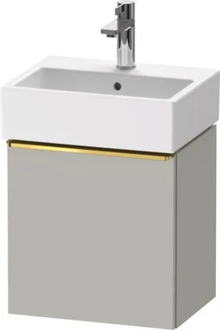Duravit D-Neo Waschtischunterbau wandhängend Betongrau Matt 434x322x440 mm - DE4217R34070000 DE4217R34070000