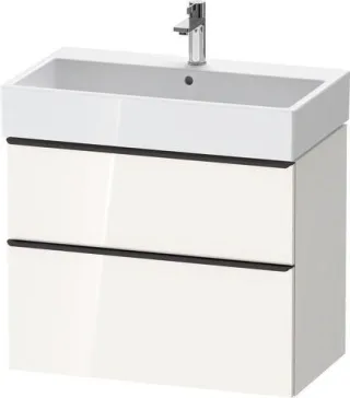 Duravit D-Neo Waschtischunterbau wandhängend Weiß Hochglanz 784x442x625 mm - DE43730BD220000 DE43730BD220000