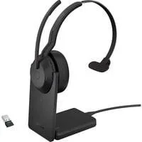Evolve2 55, mit Ladestation, Headset schwarz, Mono, UC, USB-A, Link380a
