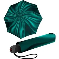 Knirps® Taschenregenschirm E.200 Duomatic Auf-Zu-Automatik - Supernova, stabil, kompakt mit schönem großem Dach