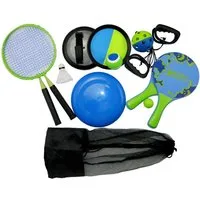 Best Sporting Badespielzeug Strandspiel Set 11-teilig blau/grün